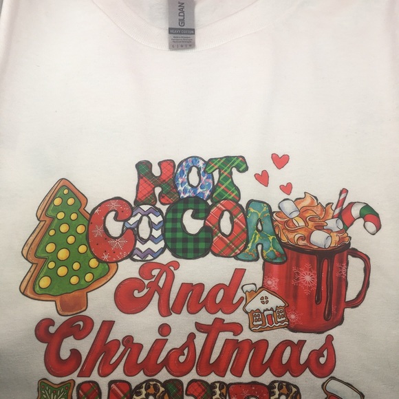 New Gildan Christmas 🎄 Short Sleeve T-SHIRT - Picture 3 of 5